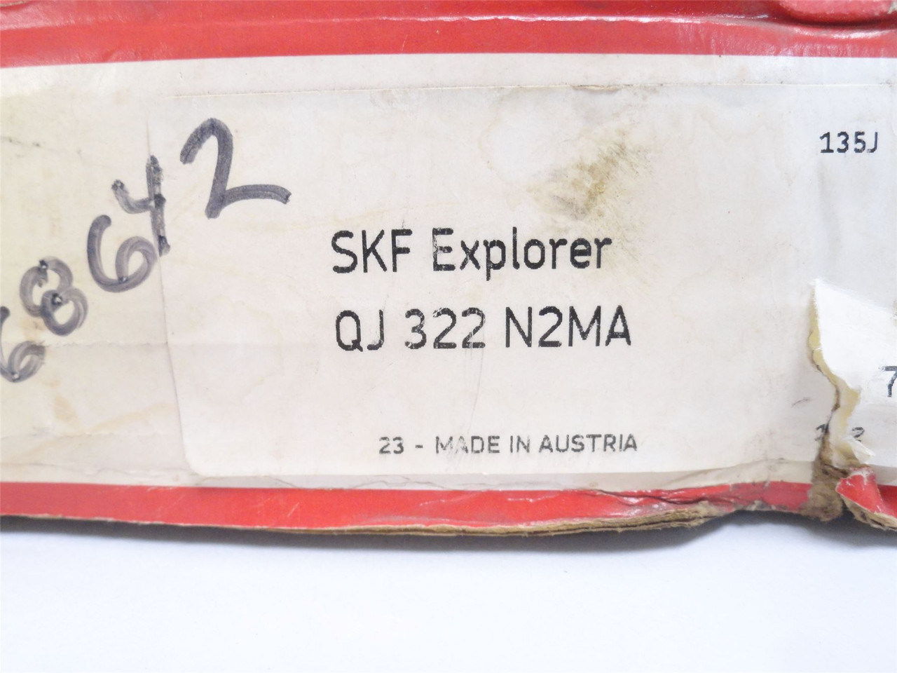 SKF QJ 322 N2MA; Four-Point Contact Bearing 110mmID x 240mmOD