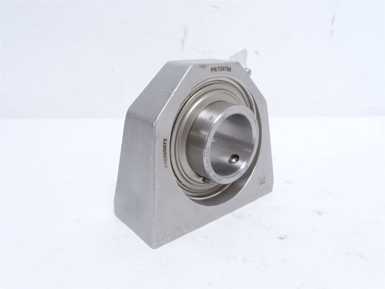 Dodge TB-SCEZ-107-SHSS; Pillow Block Bearing; SS; 1-7/16"ID