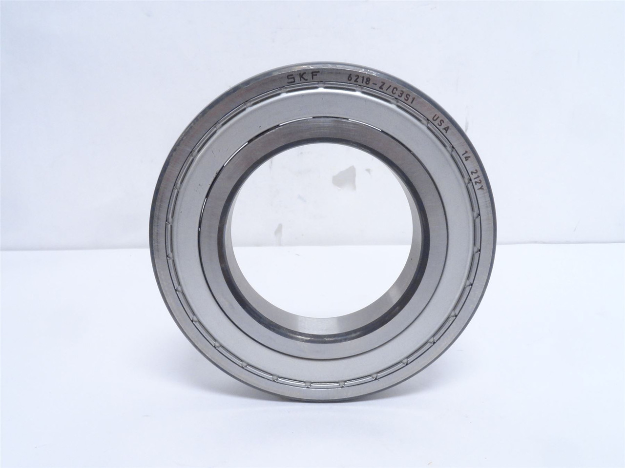 SKF 6218-ZJEM; Ball Bearing 90mmID x 160mmOD x 30mm Wide