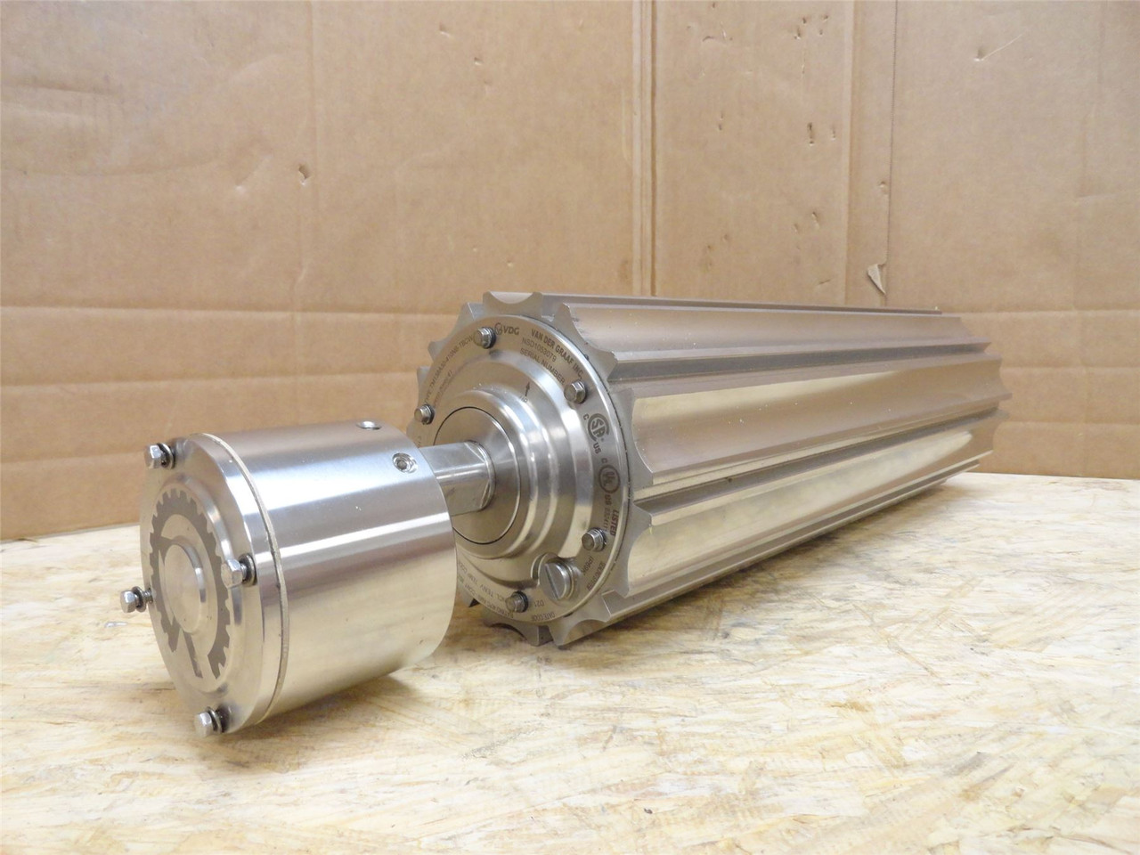 VanderGraaf TM138A30-410NB-TBCW; Drum Motor 1HP; 480V 19"W