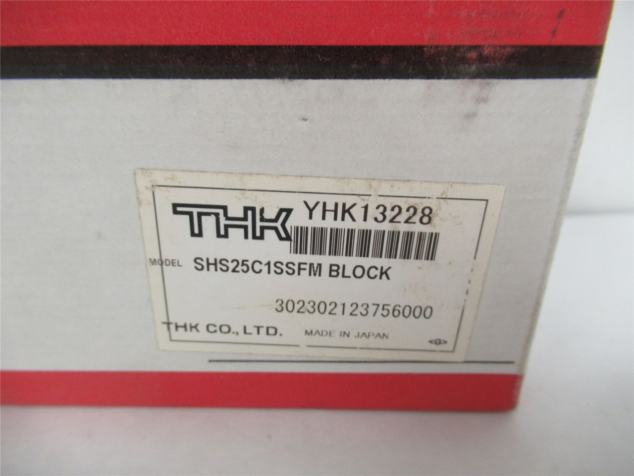 THK Co SHS25C1SSFM; Linear Blk 23mm Rail 70mm Wide x 92mmLong