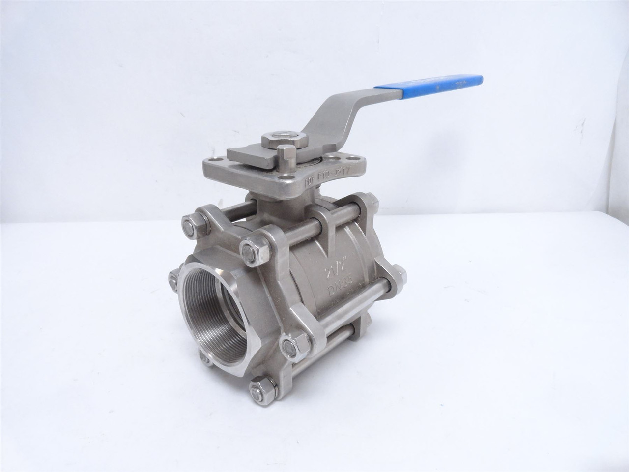 Genebre 2027-10; Ball Valve; SS; 2-1/2NPT; 1000WOG