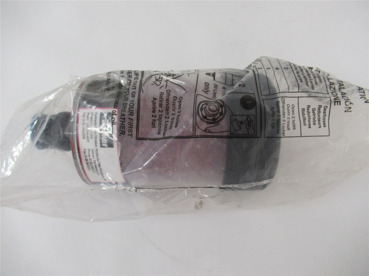 Parker 934331T; Hydraulic Desiccant Breather   8"