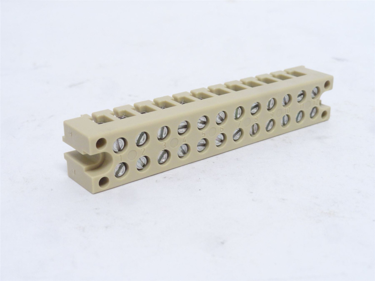 Weidmuller 241260000; Terminal Block MK 2/12; 12-Position