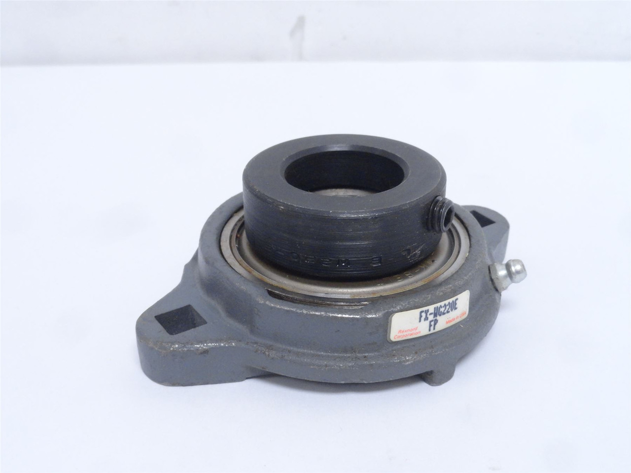 Rexnord FXWG220E; Flange Bearing 1-1/4"ID; 2-Bolt; Collar Lock