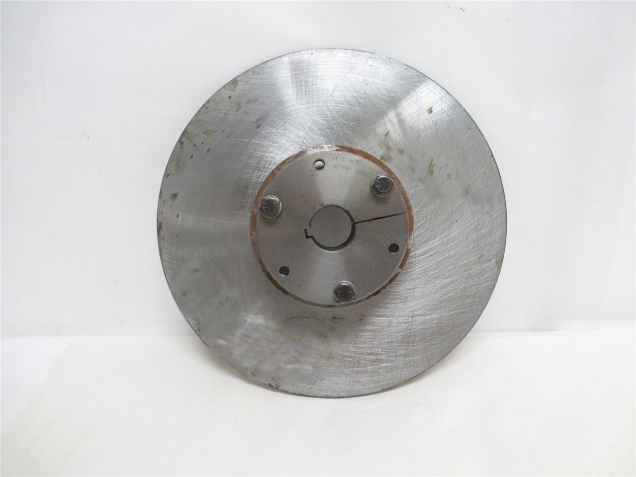 Tolomatic 8040122; Fixed 12" Disk Assy W/QD Bushing; 1-3/8"ID