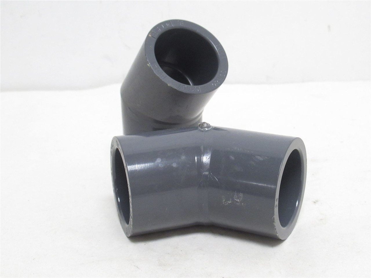 Dura 817-010; Lot-2; PVC Elbow; 45Deg; Schedule: 80; 1" FSW