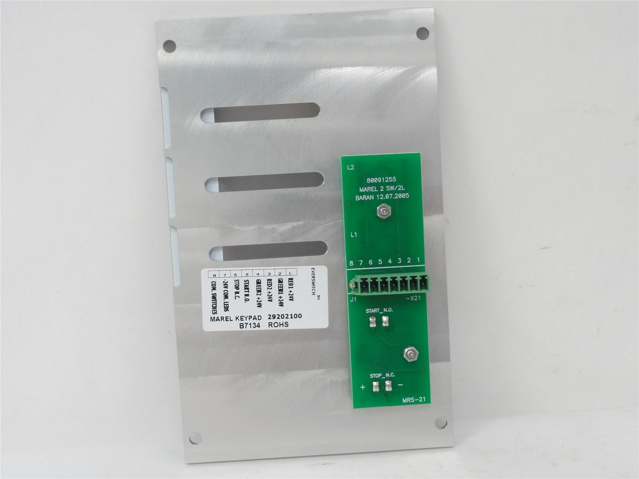 Marel 4265927; Control Panel; Cracked Connector; 29202100