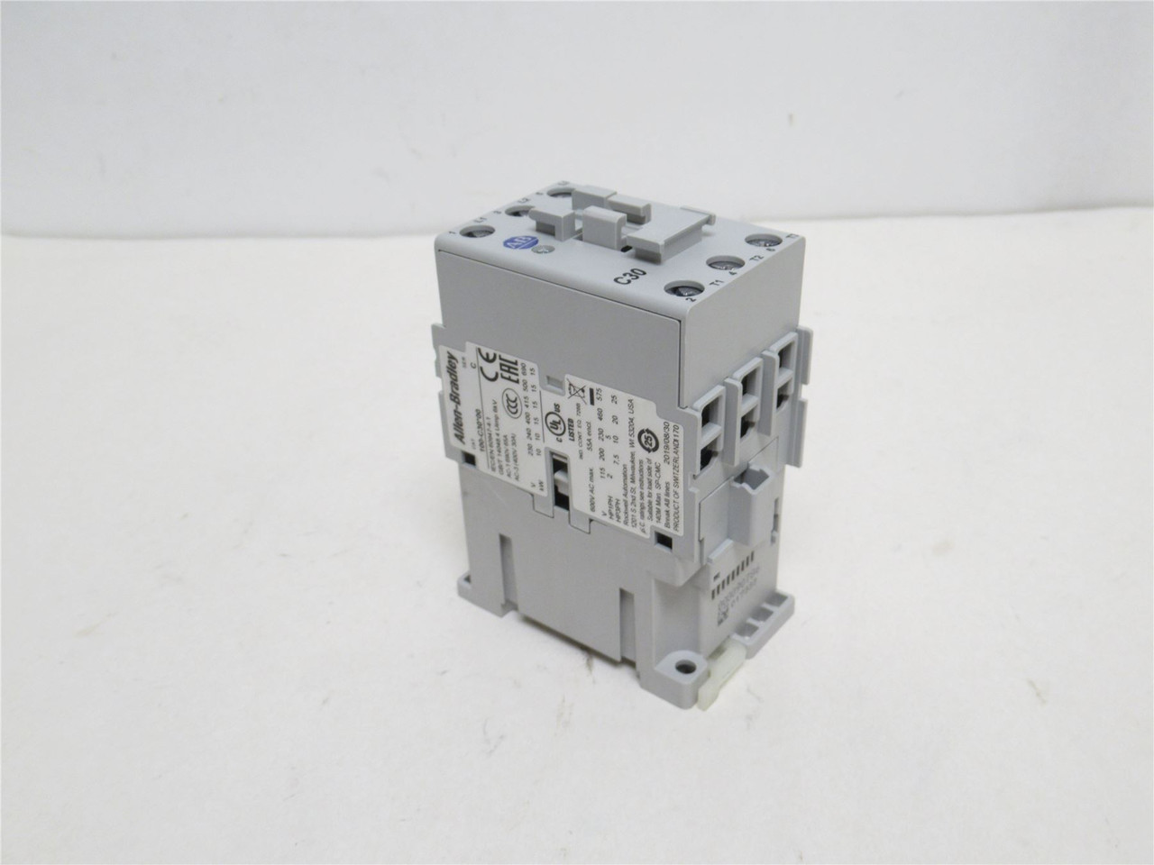 Allen-Bradley 100C30D00; Contactor; 30A; 600VAC; Coil: 120VAC