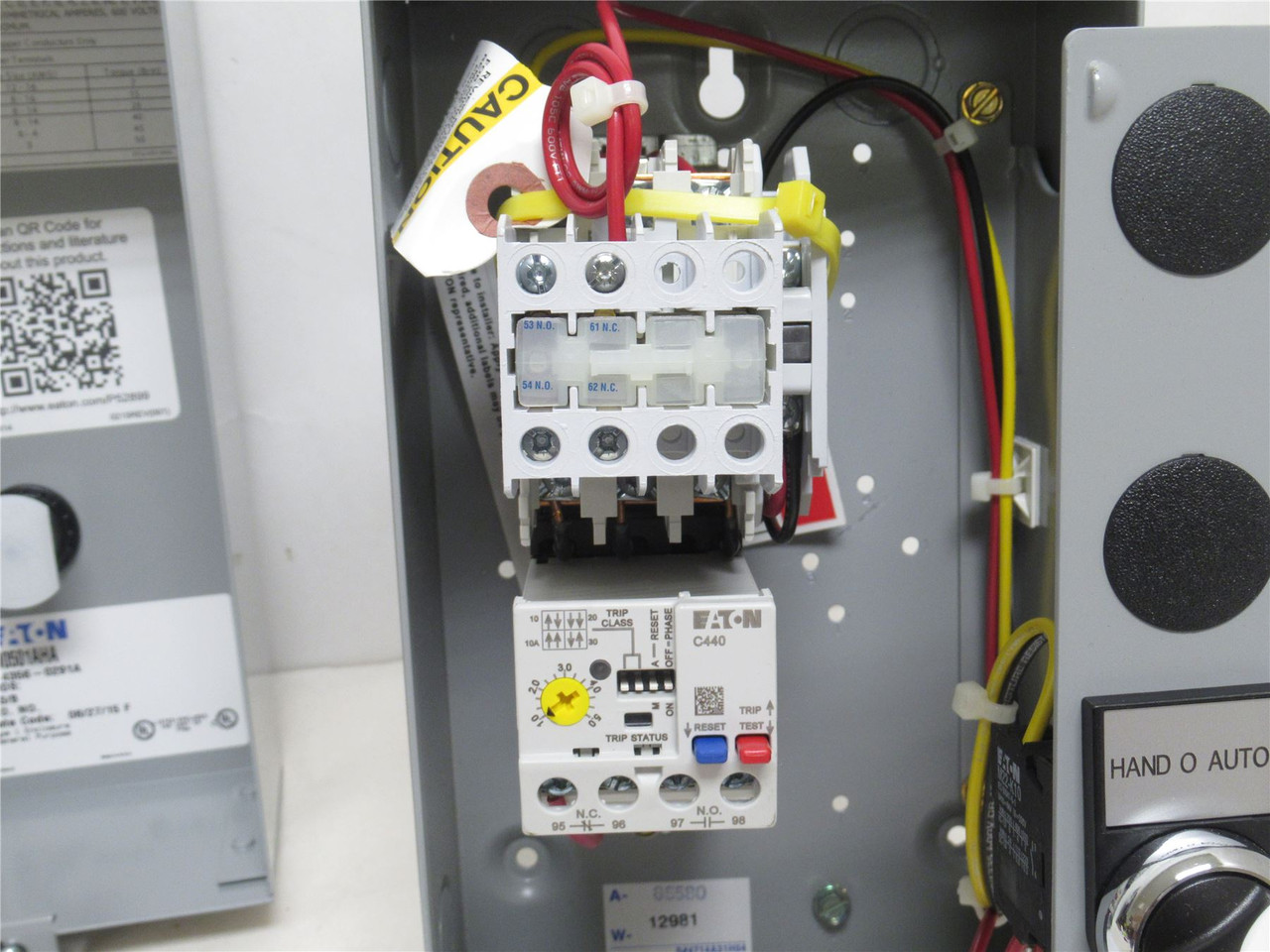 Eaton ECN0501AHA; Enclosed Starter; 1-5A; 600VAC