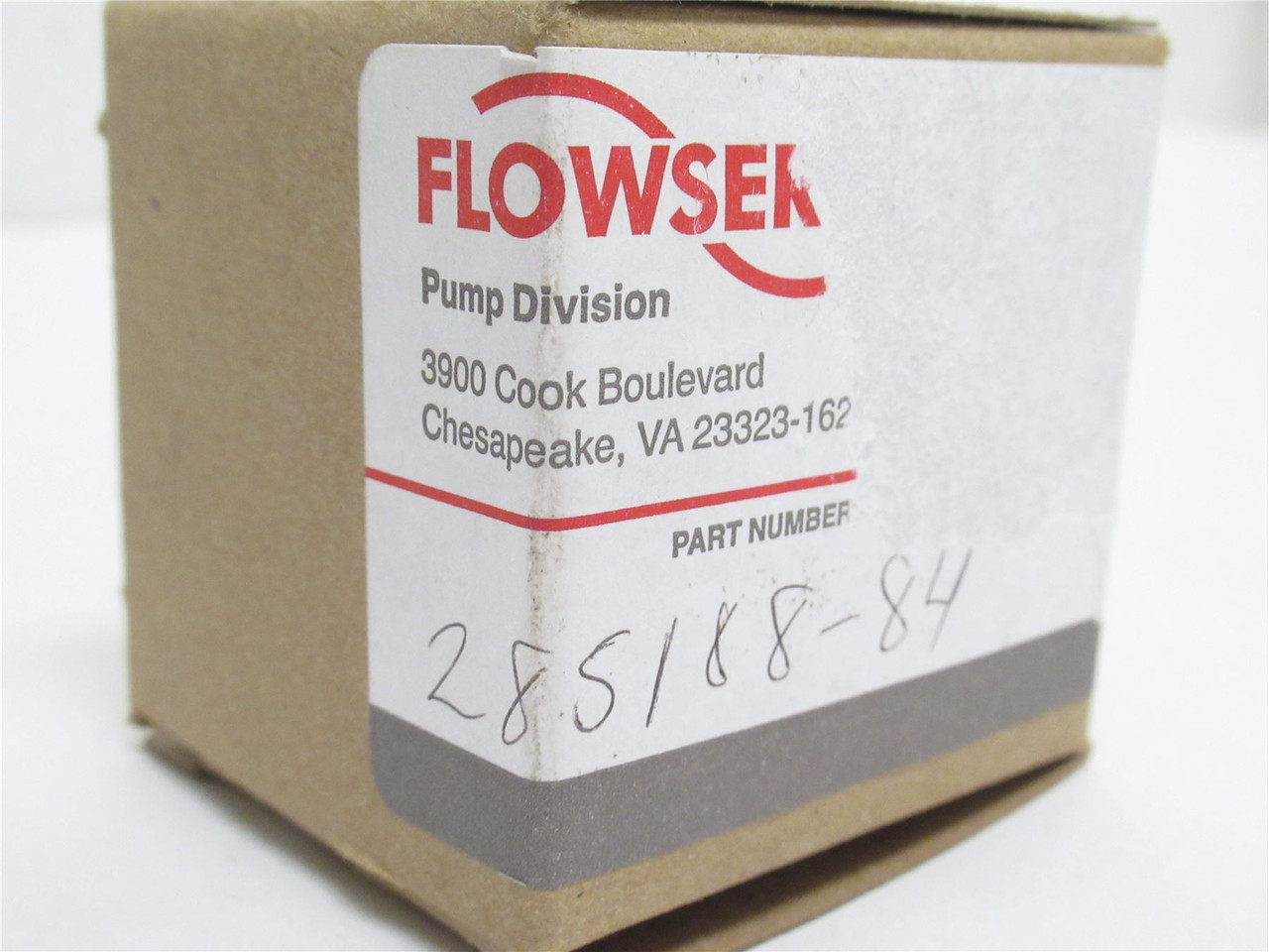 Flowserve 285188-84; Pump Rotor Seal Assembly
