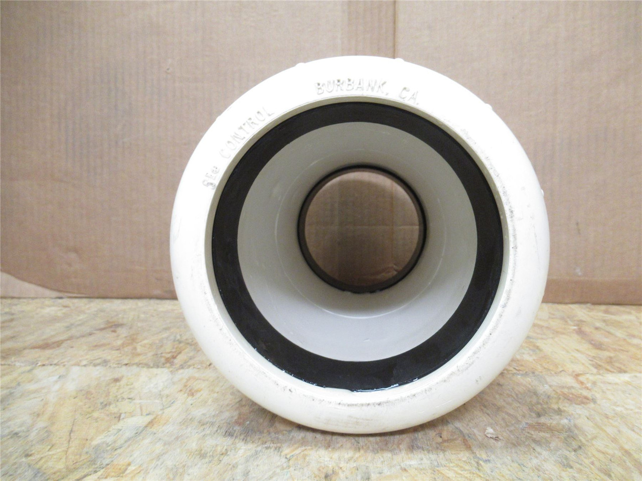 Flo-Control 110-40; Compression Coupling; Size 4"; PVC Sch: 40