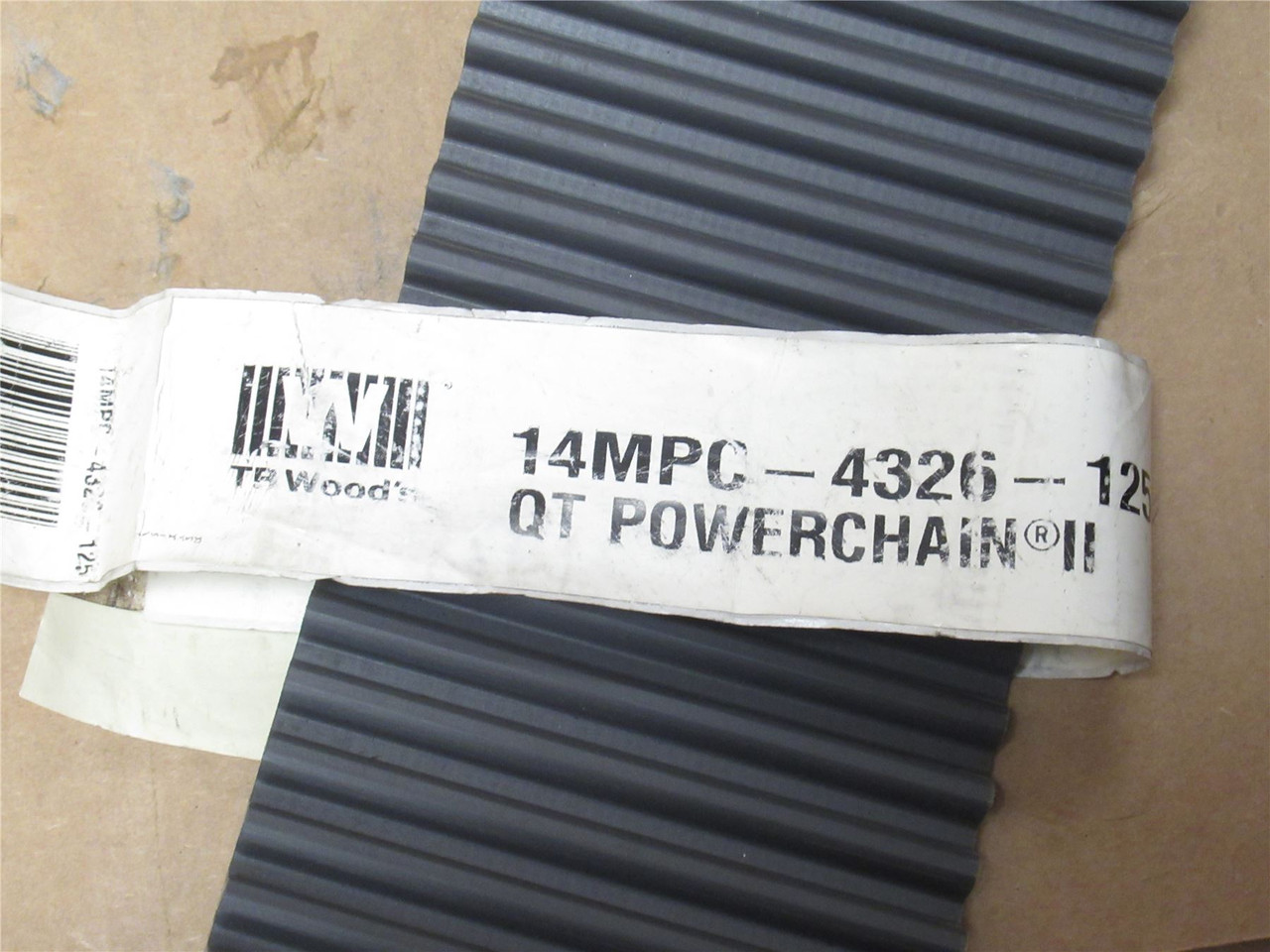 TB Woods 14MPC-4326-125; QT Power Chain II 4326mmL 125mmW