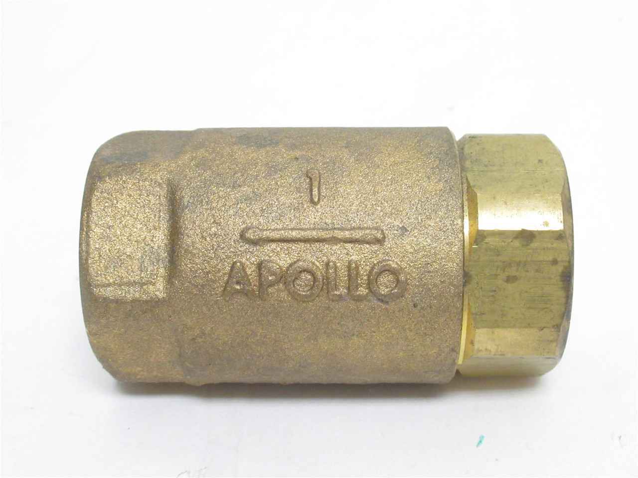 Apollo 6110501; Bronze Check Valve; 1NPT; 400PSI; Single Flow