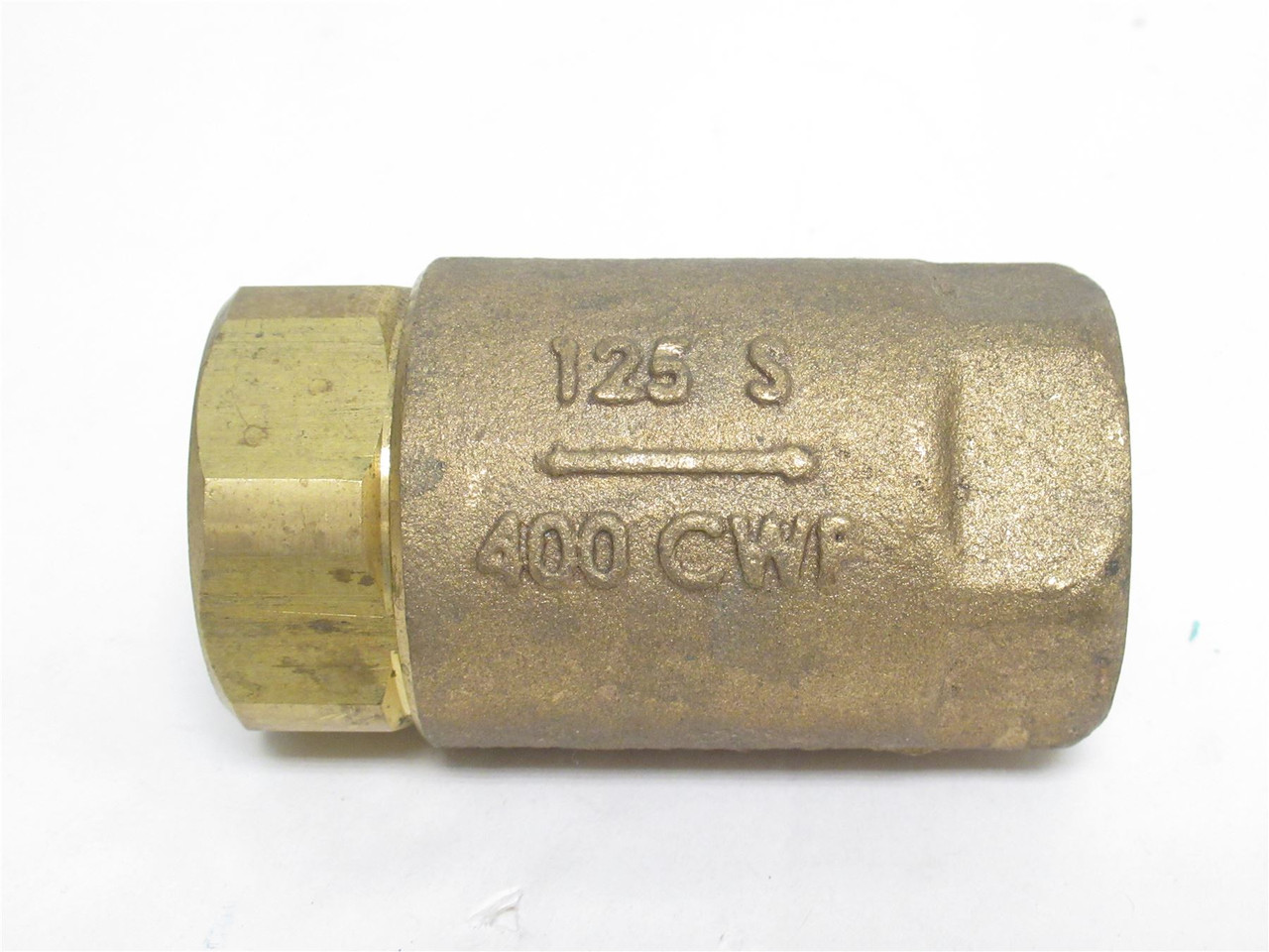 Apollo 6110501; Bronze Check Valve; 1NPT; 400PSI; Single Flow