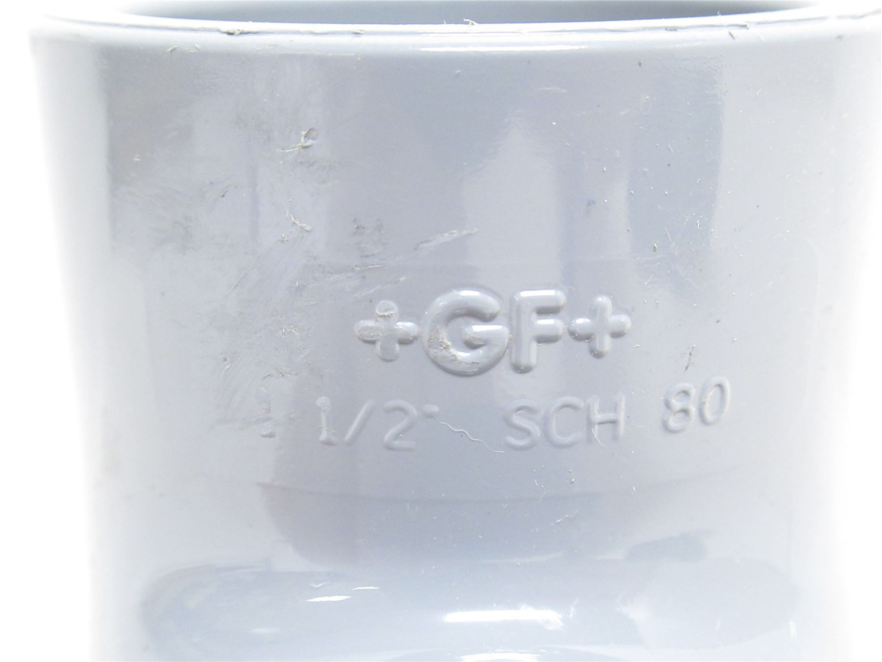Georg Fischer 801-015; Lot-2 PVC Tee Fitting 1-1/2"NPS Sch 80