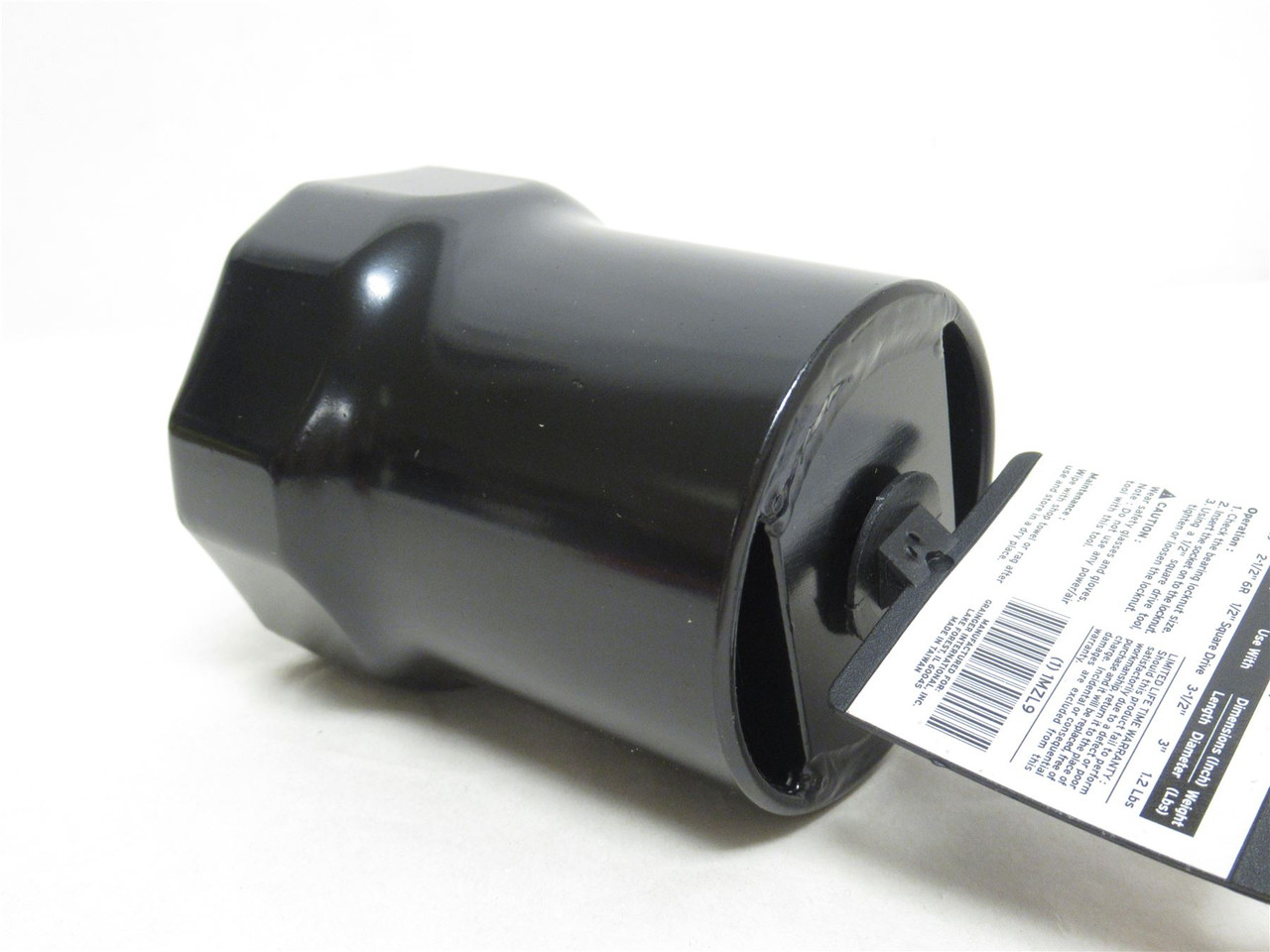 Westward 1MZL9; Wheel Bearing Locknut Socket; 2-1/2"