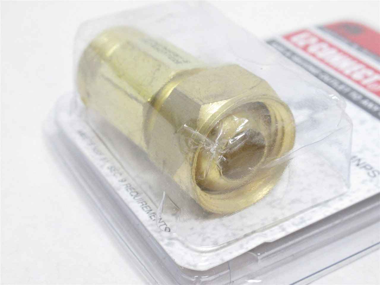 Muellar 993-019RP; Brass Adapter 1/2"IPS x 1/4NPT