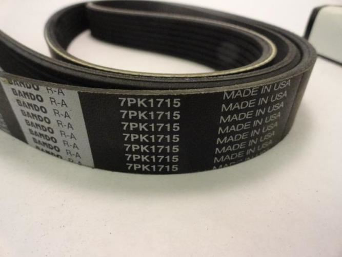 Bando 7PK1715; Serpentine Belt 675K7; 7-ribs 67.5"L; 1MHP2