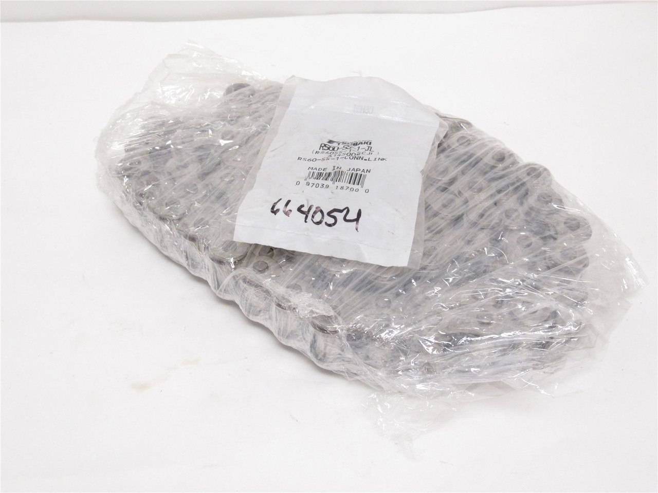 Senqcia 60RIV-304SS-5; Riveted Mega-Chain #60; SS-304; 5'L