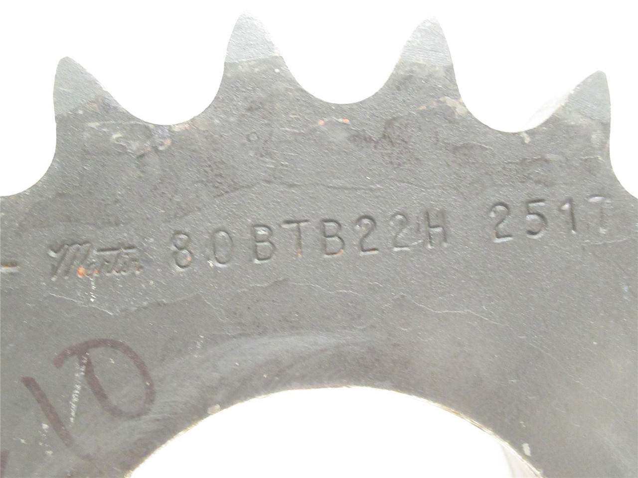 Martin 80BTB22H; Bushed Sprocket #80; 22 Teeth; Hardened