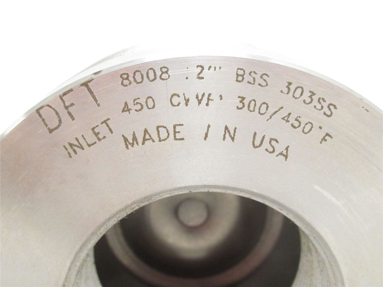 DFT BSS-800X2-BSS; Basic Check Valve; SS-303; Size: 2"