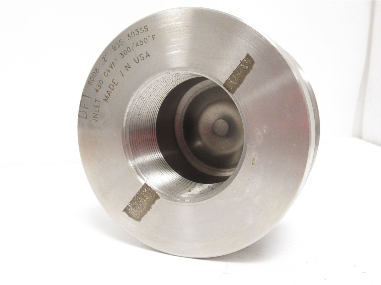 DFT BSS-800X2-BSS; Basic Check Valve; SS-303; Size: 2"