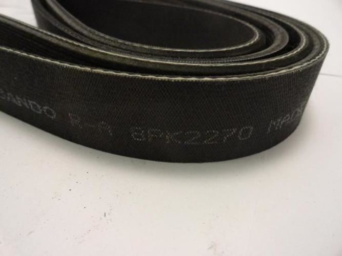 Bando 8PK2270; Serpentine Belt 893K8; 8-ribs 89.3"L; 1MJB5