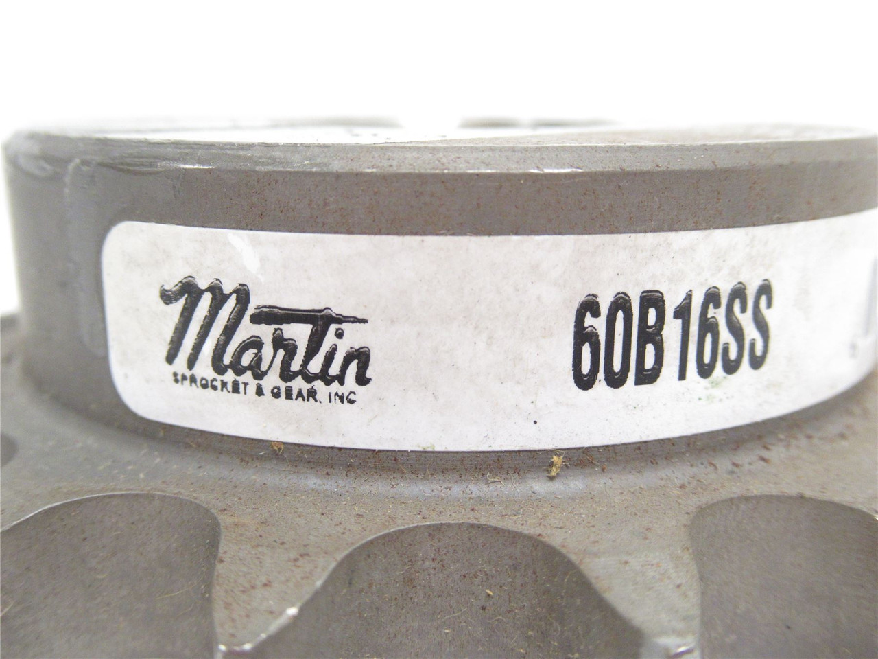 Martin 60B16SS-1-1/4; Sprocket #60; SS; 16T; 1-1/4"ID  No KW