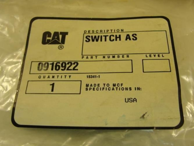 Caterpillar 916922; Switch Assembly
