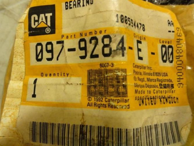 CAT 097-9284-E; Bearing