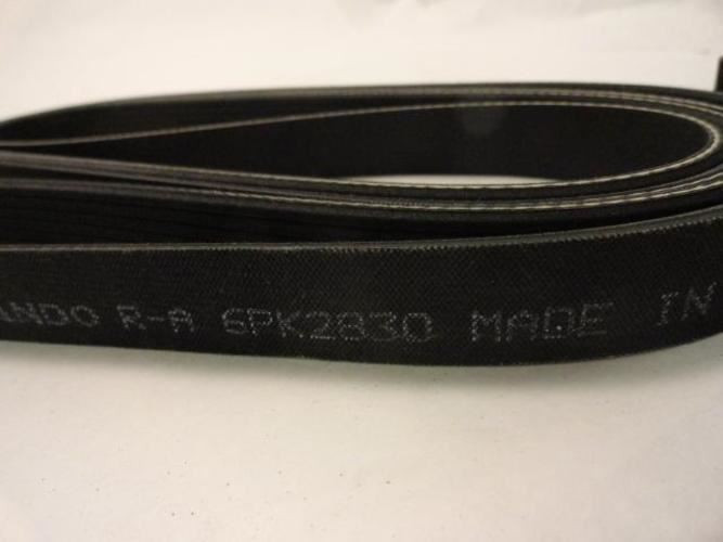 Bando 6PK2830; Serpentine Belt 1115K6; 6-ribs 111.5"L; 1MHN2