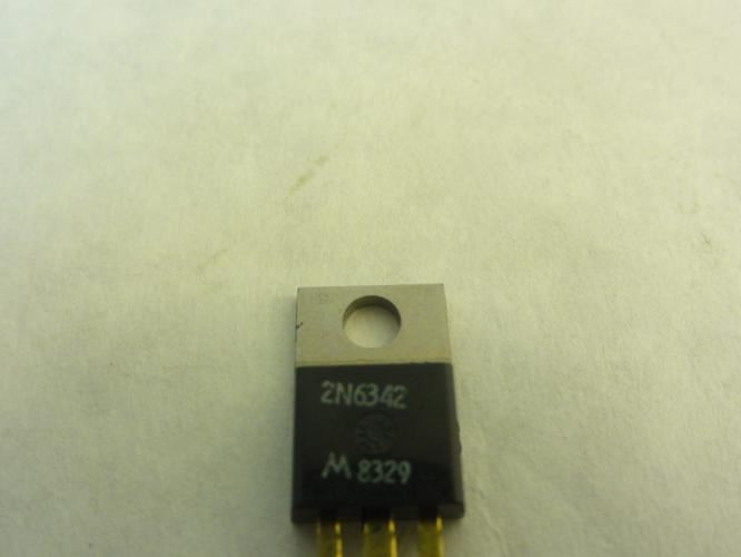 Motorola 2N6342; Triacs Silicon Bidirectional Triode Thyristor