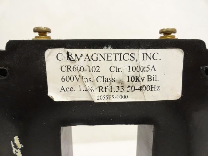CR Magnetics CR600-12; Instrument Transformer; 1000:5A; 600V