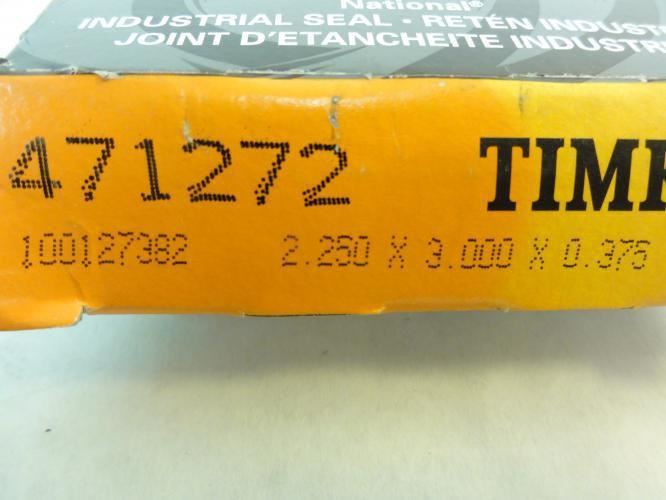 Timken 471272; Nitrile Oil Seal; 2.25"ID; 3.005" OD; 0.375" W