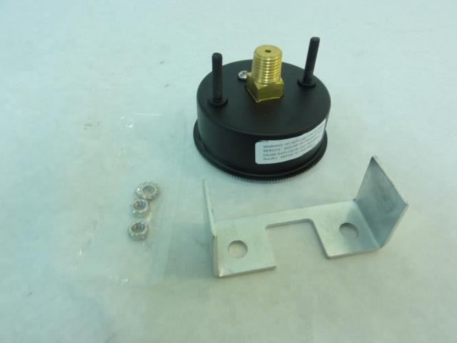 Marsh J6224; Vacuum Gauge; 2.5" Size; 30" Hg VAC to 300 PSI