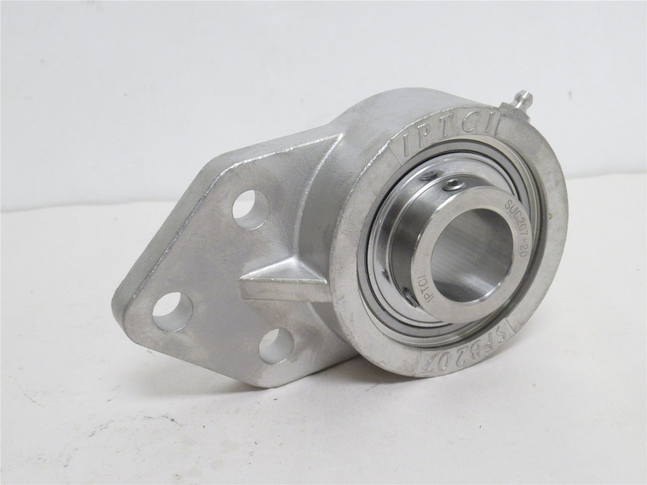 IPTCI SUCSFB207-20; Bracket Flange Bearing; SS; 25mmID