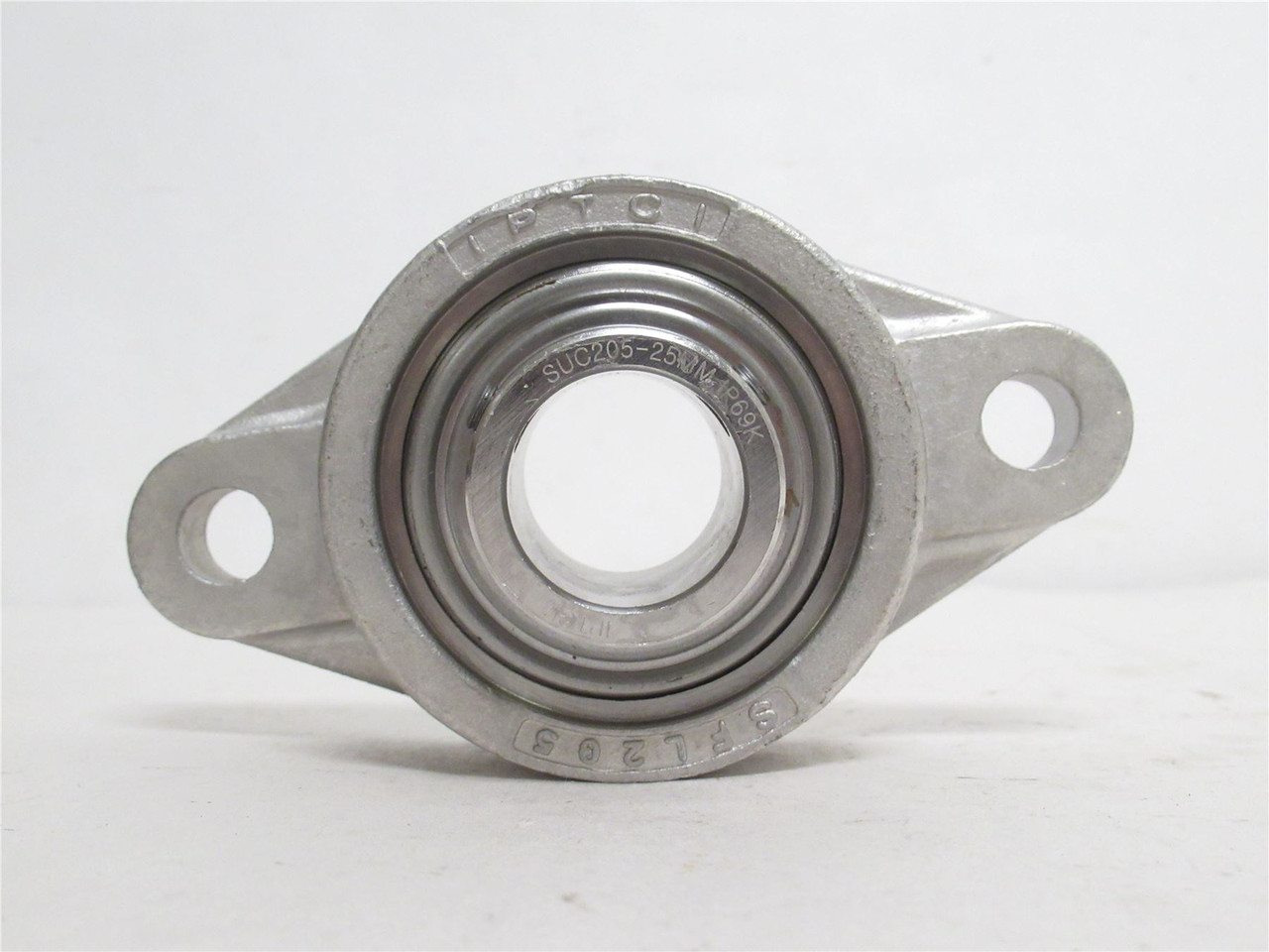 IPTCI SUCSFL205-25; Flange Bearing; SS; 25mmID; 2-Bolt Mount