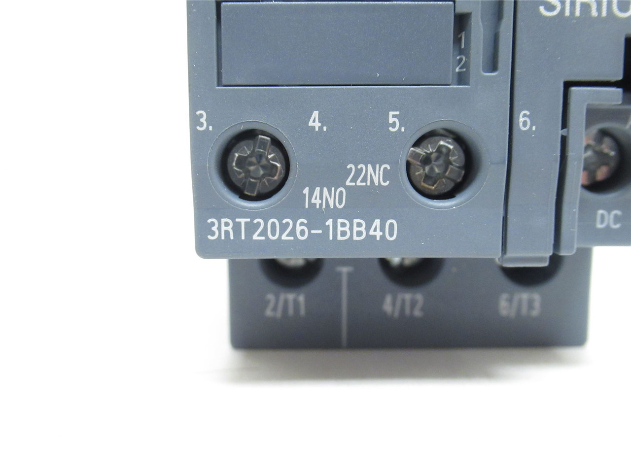 Siemens 3RT2026-1BB40; Contactor; 25A; 3P; 400V; Coil: 24V