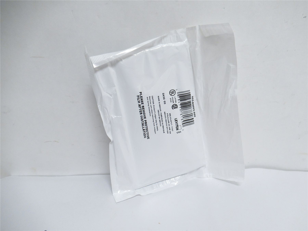 Leviton 003-84003; Lot-2; Duplex Receptacle Wall Plate; SS