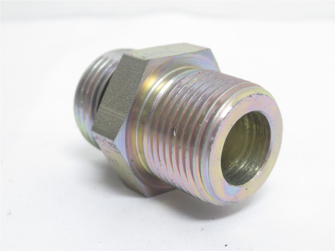 MFG- 16-1 F5OF-S; Straight Tube Adaptor; 1 BOSS x 1 NPT