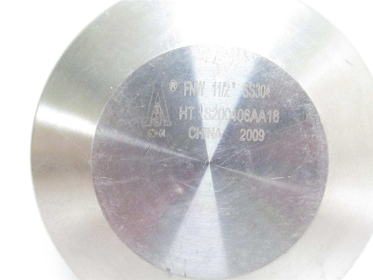 Industry-Std 11P791; Sanitary End Cap SS-304 1-1/2" Clamp