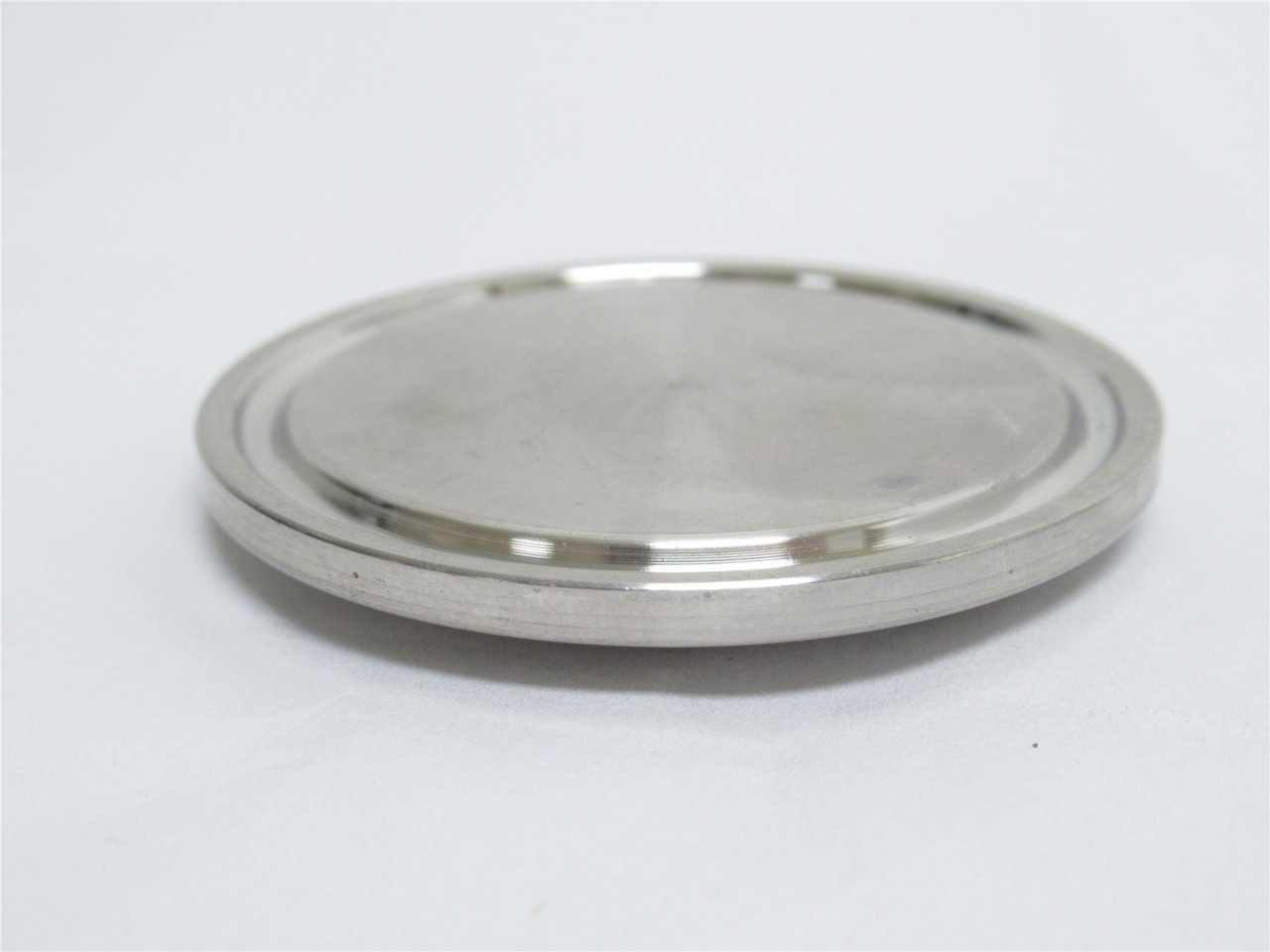 Industry-Std 11P791; Sanitary End Cap SS-304 1-1/2" Clamp