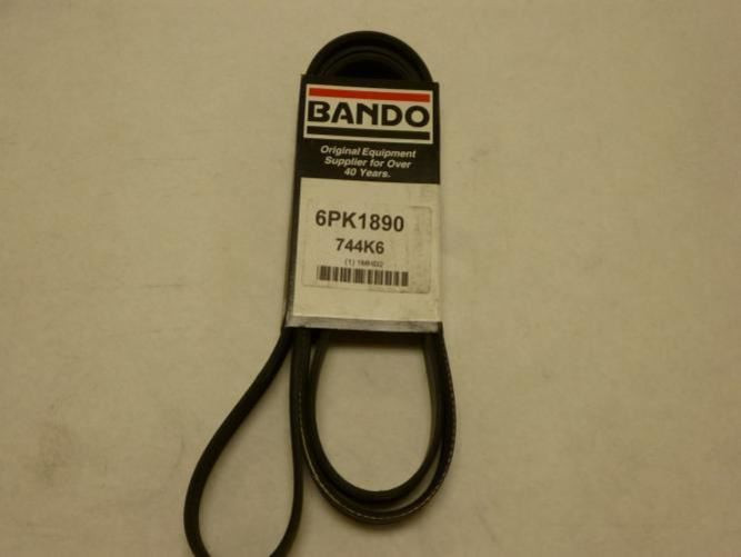 Bando 744K6; Serpentine Belt 6PK1890