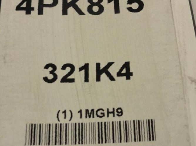 Bando 4PK815; Serpentine Belt 320K4; 4-ribs 32.0"L; 1MGH9