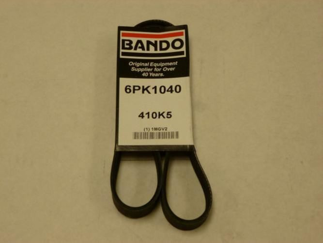 Bando 410K5; Serpentine Belt 6PK1040
