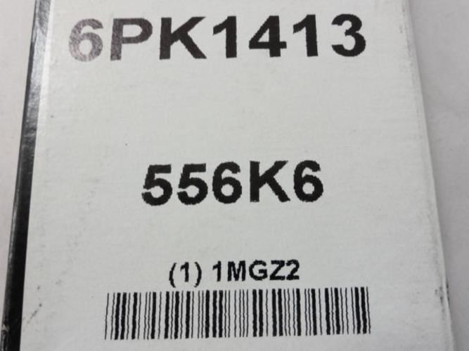 Bando 1MGZ2; Serpentine Belt; 6-Rib; 55.6"; 556K6