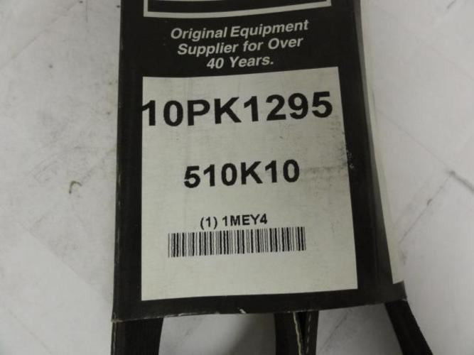 Bando 10PK1295; Serpentine Belt 510K10; 10-ribs 51.0"L; 1MEY4