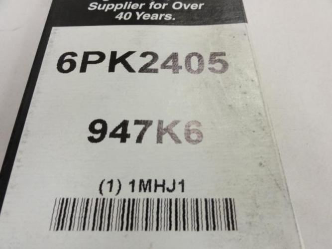 Bando 1MHJ1; Serpentine Belt; 6-Rib; 94.7" Long; 947K6
