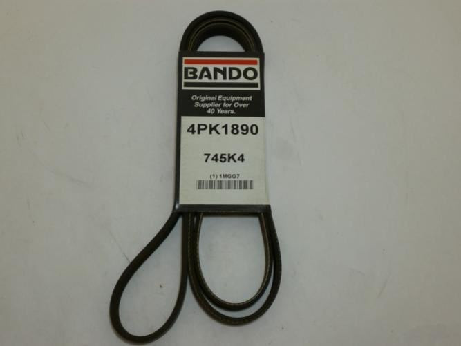 Bando 745K4; Serpentine Belt; 4PK1890